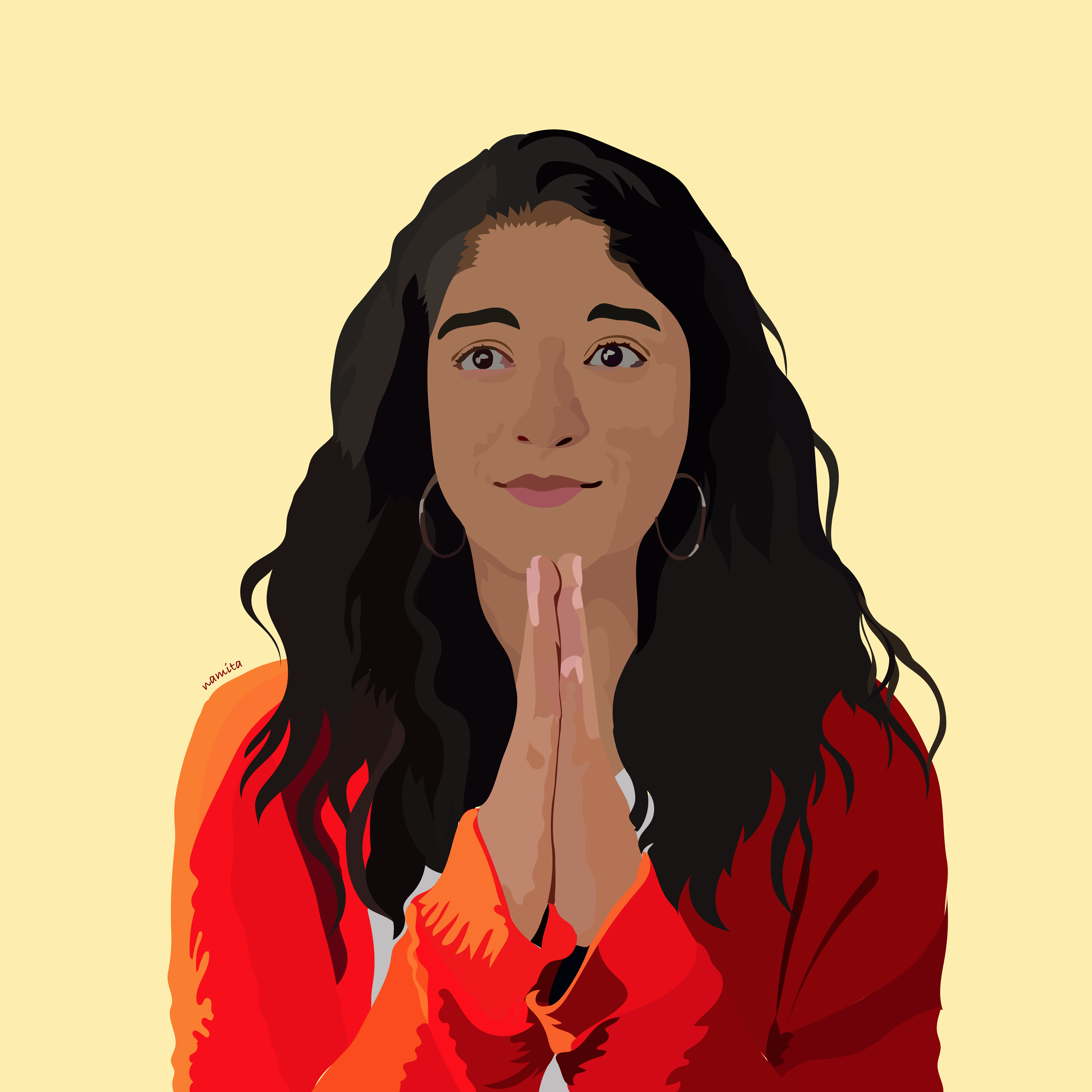 Digital portraits by Namita
